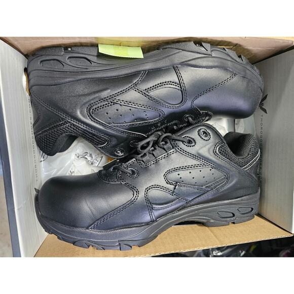 THOROGOOD 834-6522‎ ATHLETIC SLIP RESISTING A.S.R LEATHER OXFORD BOOTS SIZE 14 W main image 4